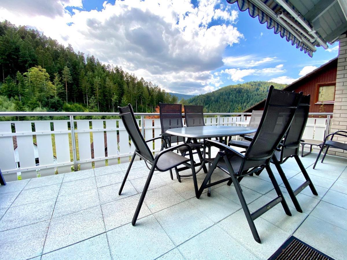 Ferienwohnung Zur Bierliebe - Mit Toller Aussicht Im Herzen Des Schwarzwaldes Hornberg Exterior photo